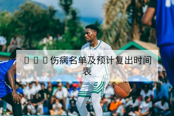 NBA今日赛程比分与关键球员数据速查